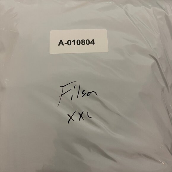 C.C. Filson Padded Shooting Shirt Mens XXL Beige Short Sleeve Made in USA - Picture 8 of 8